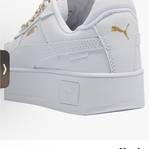 Puma white sneakers women’s size 7 new in box - Picture 11 of 11